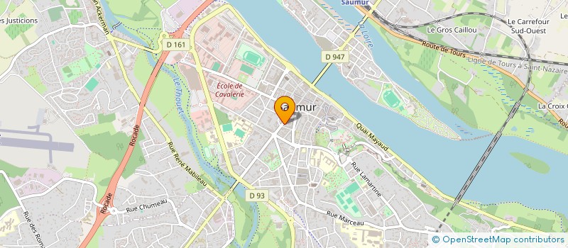 localisation de l'entreprise SARL MASSON-BELLION  SAUMUR