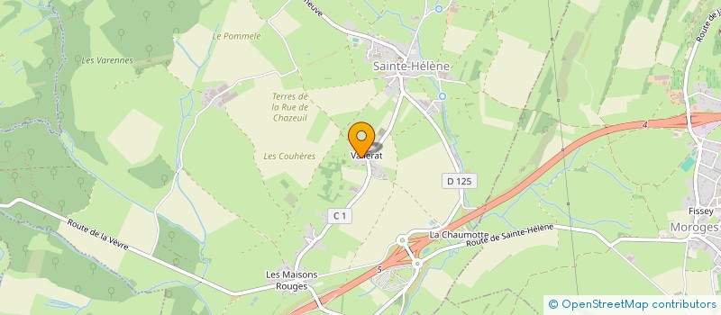 localisation de l'entreprise SARL MASSON - COSNEFROY à MARCILLY-LES-BUXY