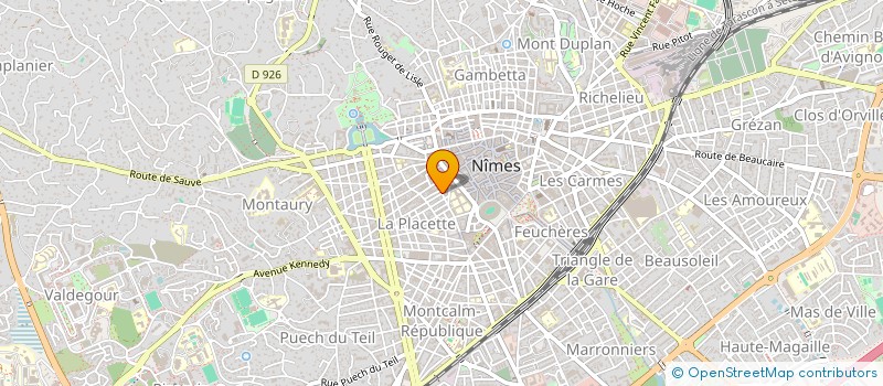 localisation de l'entreprise SARL MASSON LOUIS ET FILS à NIMES
