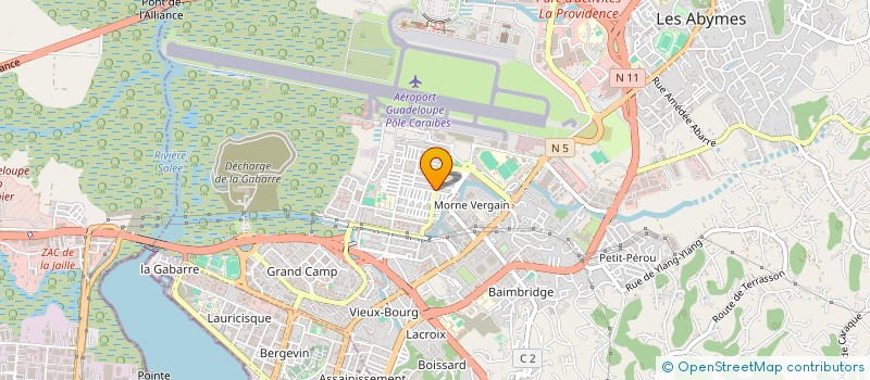 localisation de l'entreprise SARL MASTER SHOP à LES ABYMES