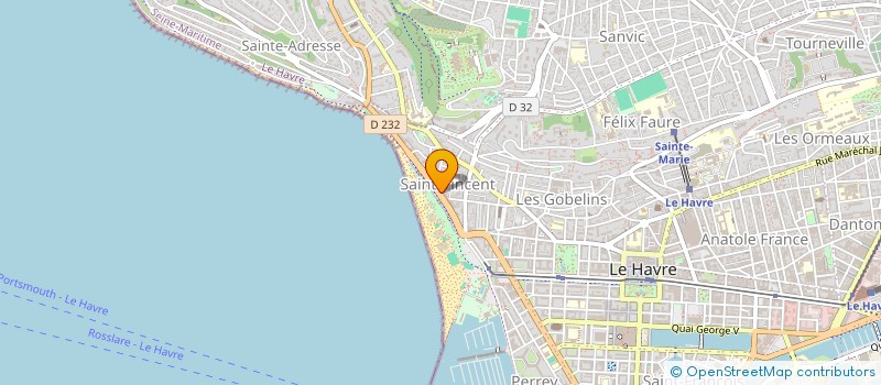 localisation de l'entreprise SARL MASTERE  LE HAVRE