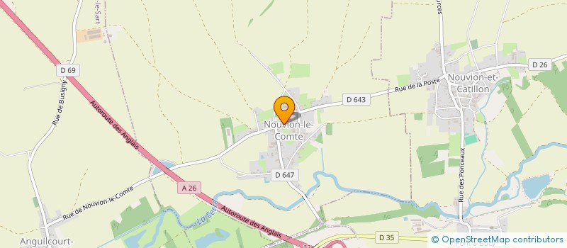 localisation de l'entreprise SARL MASY PERE ET FILS  NOUVION-LE-COMTE