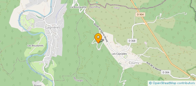 localisation de l'entreprise SARL MAT' IMPEX à COURRY