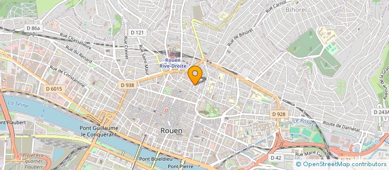 localisation de l'entreprise SARL MATA  ROUEN