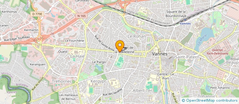 localisation de l'entreprise SARL MATA à VANNES