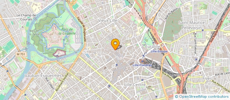 localisation de l'entreprise SARL MATDI  LILLE
