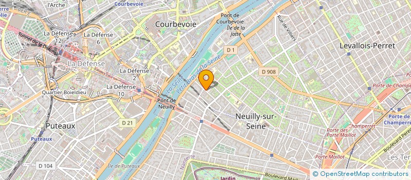 localisation de l'entreprise SARL MATERIAUX COMPOSITES DIFFUSION à NEUILLY SUR SEINE