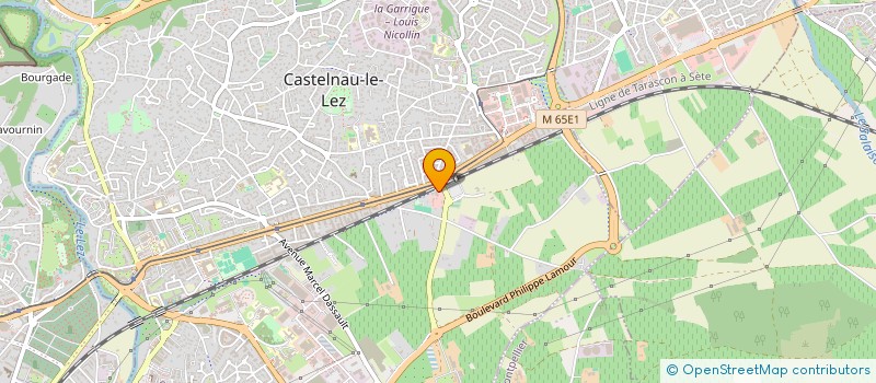 localisation de l'entreprise SARL MATERIAUX LANGUEDOCIENNE à CASTELNAU-LE-LEZ