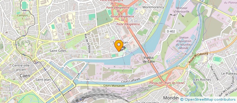 localisation de l'entreprise SARL MATERIAUX-VENTES-LOCATION à CAEN
