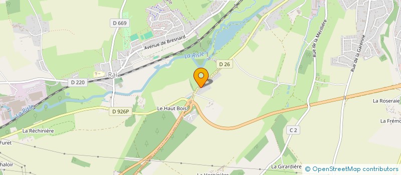 localisation de l'entreprise SARL MATERIEL MEDICAL FERTOIS à L'AIGLE