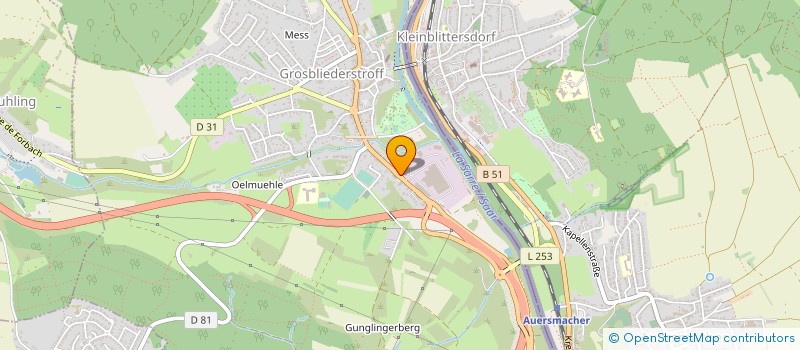 localisation de l'entreprise SARL MATERIEL THERMIQUE ET SANITAIRE à GROSBLIEDERSTROFF
