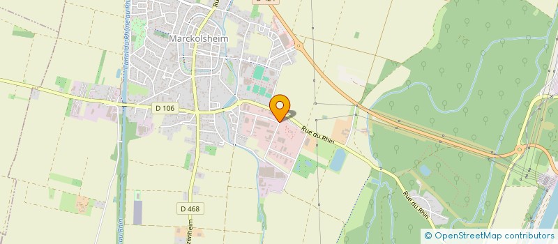 localisation de l'entreprise SARL MATERIELS ET MATERIAUX DE MARCKOLSHEIM  MARCKOLSHEIM