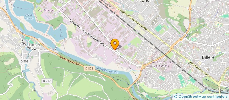 localisation de l'entreprise SARL MATH  LONS