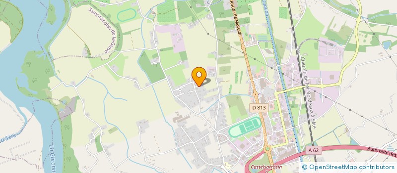 localisation de l'entreprise SARL MATHABIAU  CASTELSARRASIN