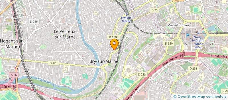 localisation de l'entreprise SARL MATHE à BRY-SUR-MARNE