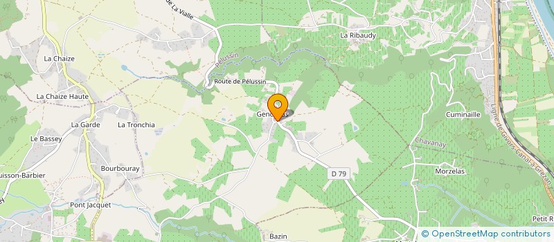 localisation de l'entreprise SARL MATHEVET MACONNERIE  BESSEY