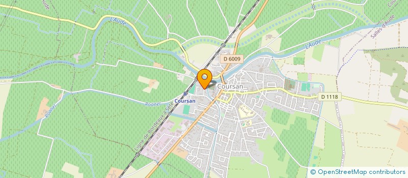 localisation de l'entreprise SARL MATHIEU à COURSAN