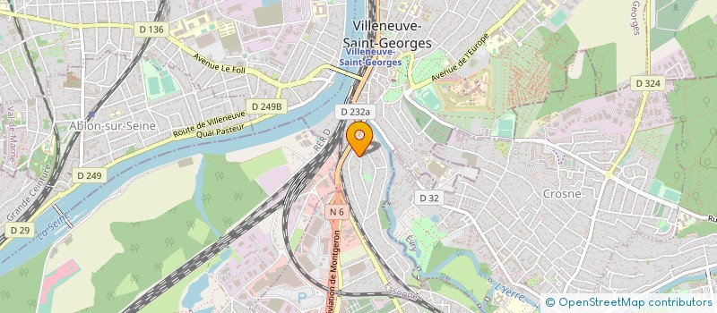 localisation de l'entreprise SARL MATIER à VILLENEUVE-SAINT-GEORGES
