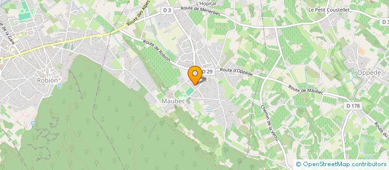 localisation de l'entreprise SARL MATLAU  MAUBEC