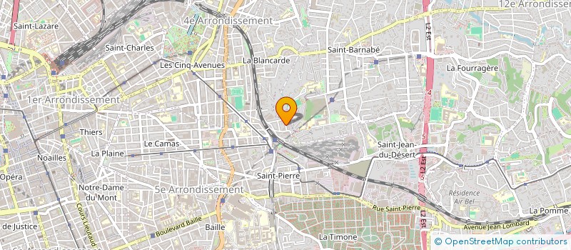 localisation de l'entreprise SARL MATRONE ET FILS à MARSEILLE 4