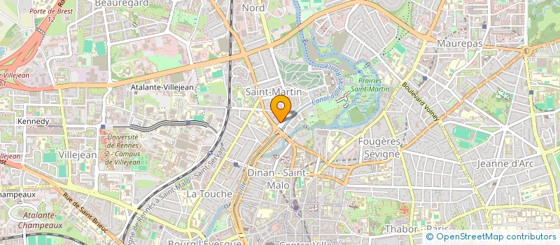 localisation de l'entreprise SARL MATSOBE  RENNES