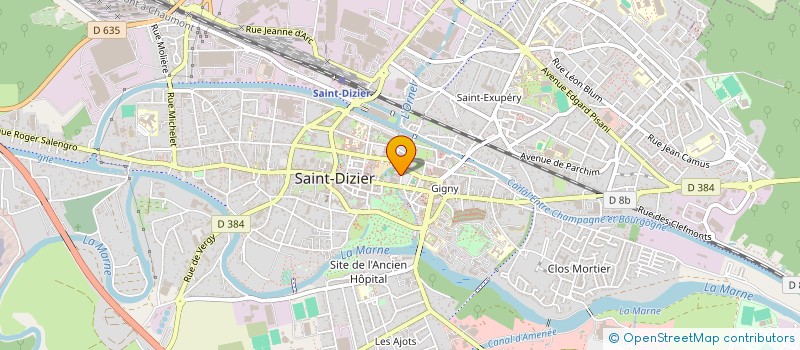 localisation de l'entreprise SARL MATTEO à SAINT-DIZIER