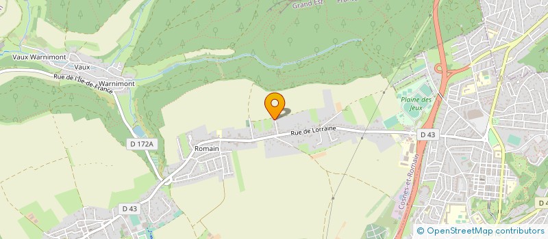 localisation de l'entreprise SARL MATTEO PROMOTIONS  COSNES-ET-ROMAIN