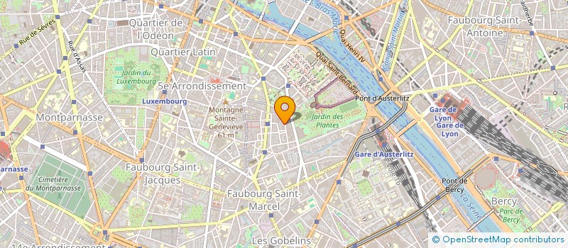 localisation de l'entreprise SARL MATTHIEU POIRIER à PARIS