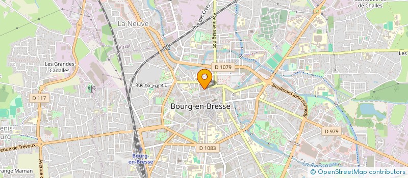 localisation de l'entreprise SARL MAUCOURANT à BOURG-EN-BRESSE