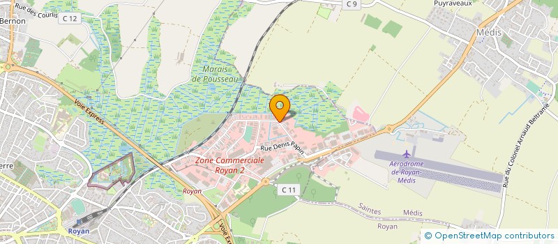 localisation de l'entreprise SARL MAULEON MACONNERIE  ROYAN