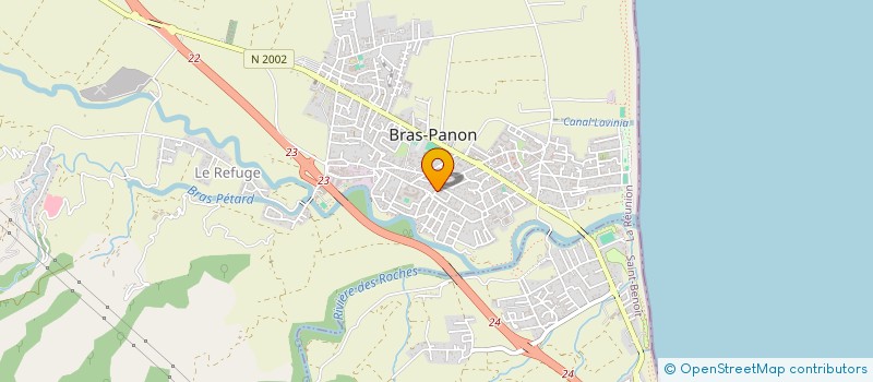 localisation de l'entreprise SARL MAUR  BRAS-PANON