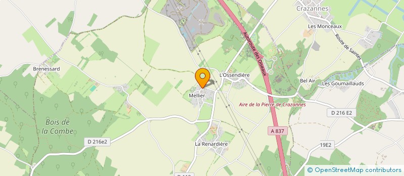 localisation de l'entreprise SARL MAURAUZEAU MACONNERIE  PLASSAY