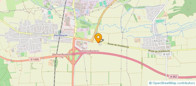 localisation de l'entreprise SARL MAURER PIERRE à DORLISHEIM