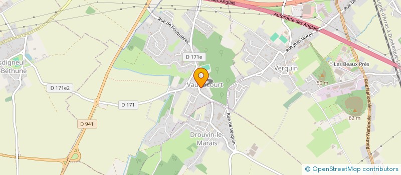 localisation de l'entreprise SARL MAURICE à VAUDRICOURT