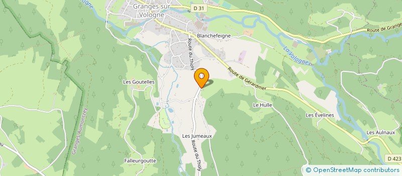 localisation de l'entreprise SARL MAURICE ALEXANDRE à GRANGES-AUMONTZEY