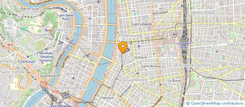 localisation de l'entreprise SARL MAURICE GELIN à LYON