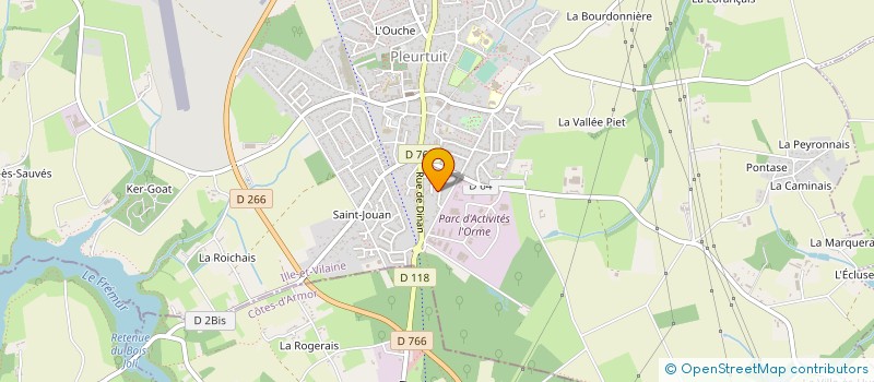 localisation de l'entreprise SARL MAURICE PILARD  PLEURTUIT