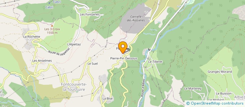 localisation de l'entreprise SARL MAURIENNE ESPACES VERTS  ST JEAN DE MAURIENNE