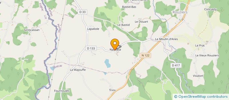 localisation de l'entreprise SARL MAURS AUTOMOBILE à MAURS