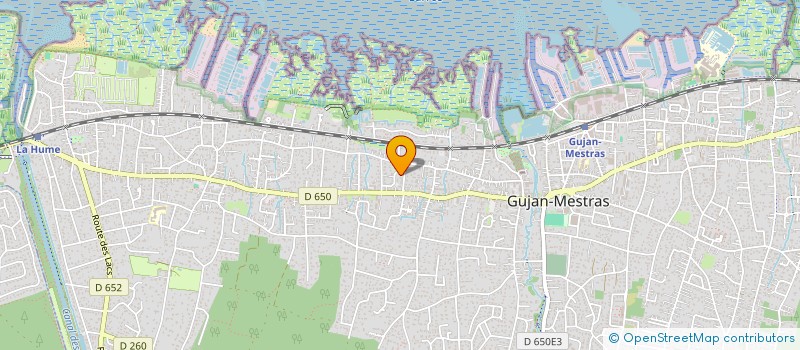 localisation de l'entreprise SARL MAURY PEINTURE  GUJAN-MESTRAS