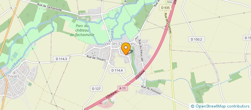 localisation de l'entreprise SARL MAUTE PERE ET FILS à VER-LES-CHARTRES
