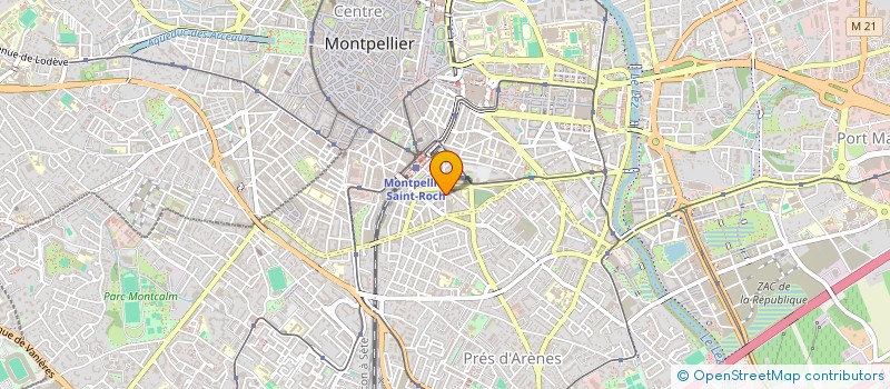 localisation de l'entreprise SARL MAVON à MONTPELLIER