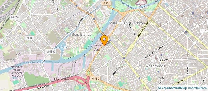 localisation de l'entreprise SARL MAX AUTO FINANCES à LILLE