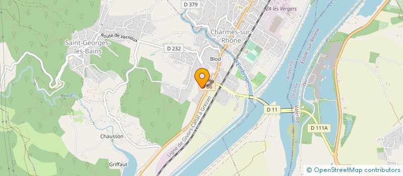 localisation de l'entreprise SARL MAX MELLOR à SAINT-GEORGES-LES-BAINS