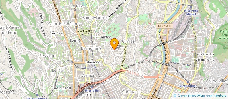 localisation de l'entreprise SARL MAX MINTO à NICE
