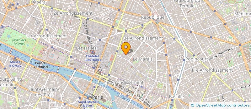 localisation de l'entreprise SARL MAX MJJ à PARIS