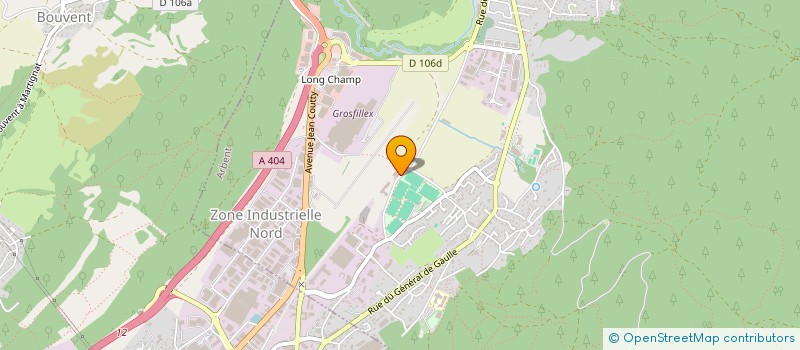 localisation de l'entreprise SARL MAXAD à ARBENT