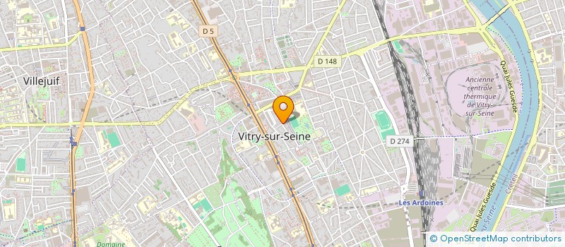 localisation de l'entreprise SARL MAXI FOURS à VITRY-SUR-SEINE