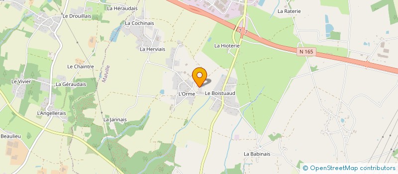 localisation de l'entreprise SARL MAXIBAT à MALVILLE