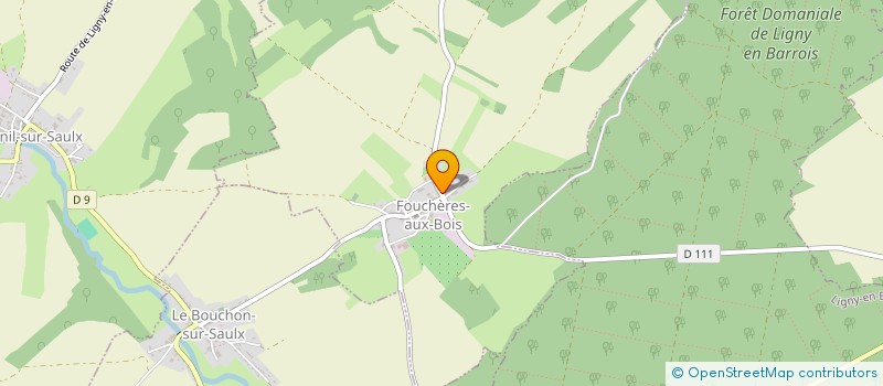 localisation de l'entreprise SARL MAXIME ENERGIES à FOUCHERES-AUX-BOIS